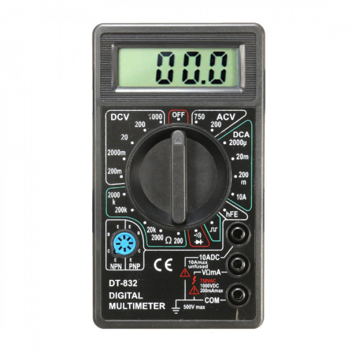 Тестер, мультиметр DT-832 цифровий