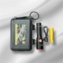 Ліхтар Кемпінг Акум Алюм BL-736-T6 Zoom+Бокс,Кліпса, Micro USB 18650 3 Реж
