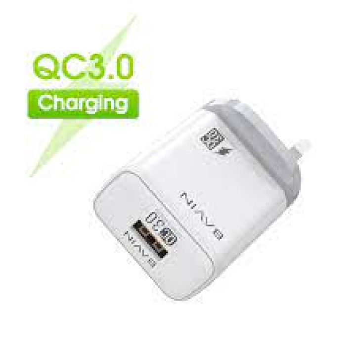 Зарядное устройство для мобильного телефона BAVIN PC826 5V 3.1A  22,5 Вт QC3.0 с кабелем Lightning, быстрая зарядка,