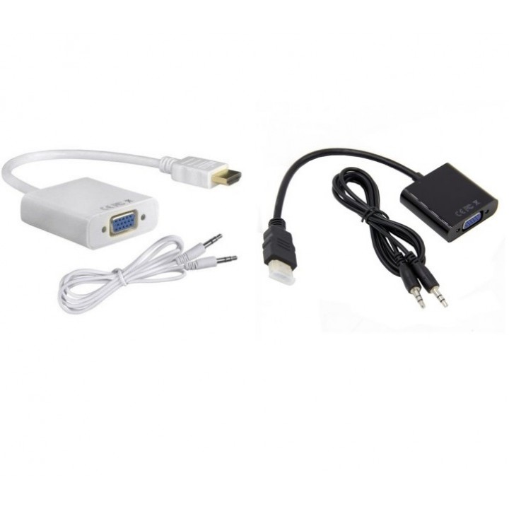 Конвертер Hdmi to VGA+3.5m/m( audio кабель )
