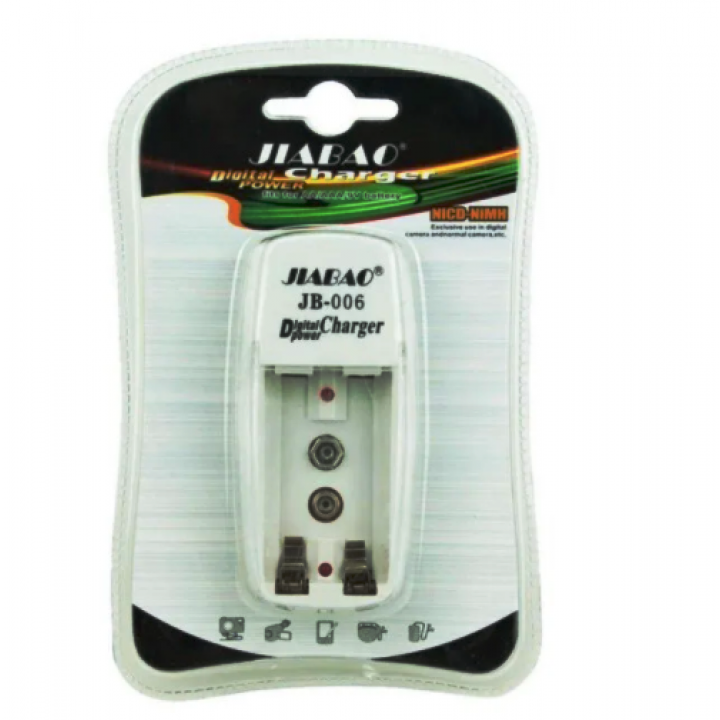 Зарядний пристрій для акумуляторів AA / AAA / 9V Jiabao JB-006