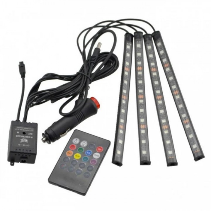 Универсальная RGB led подсветка с микрофоном ART:8097