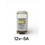 Блок питания ND LED 12v5a импульсный,металлический 60w