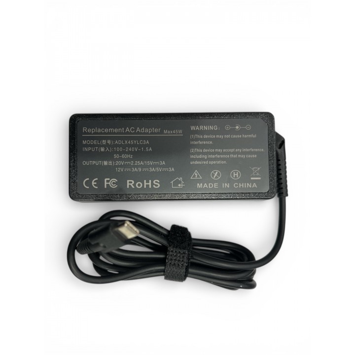 Блок питания для ноутбука 65W TYPE-C
