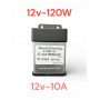 Блок живлення імпульсний 12V10A ND 120W металевий волозахищений