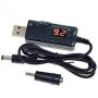 Кабель питания USB 5V - DC 9V/12V для роутеров