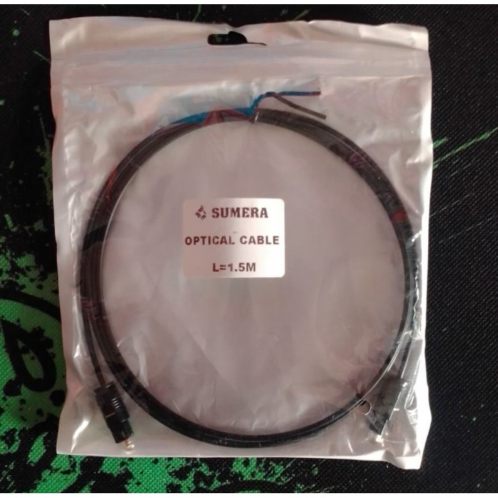  Оптичний аудіо кабель для звуку Power Plant Optical Toslink 1.5m (Digital Audio Optical)