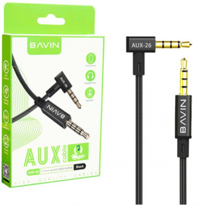 Кабель BAVIN AUX-26 3.5mx2/3.5f  15см