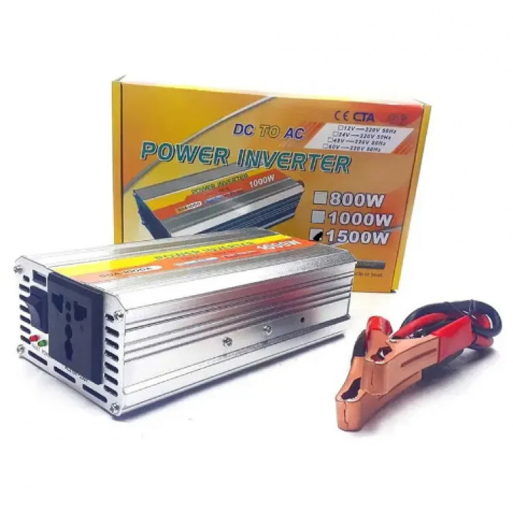 Преобразователь напряжения AC/DC 12v-220v от аккумулятора 1500W