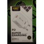 Сетевое зарядное устройство 18w PD 889 USB+type C