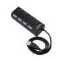 USB Хаб 2.0 4 порта с выключателями