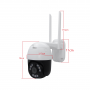 Беспроводная WIFI Ip камера видеонаблюдения Vandsic  VNP-WPN50HD 1/2.8" 5MP