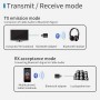 Аудіо адаптер ZF-169 2 in 1 Transmitter/Receiver