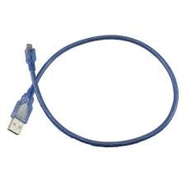 OTG кабель AM/ V8 micro 0.3m USB 2.0 blue