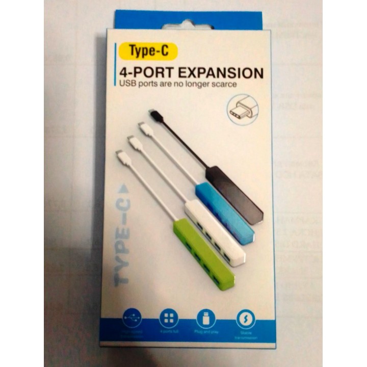 Концентратор Type-C 4 порта USB, хаб