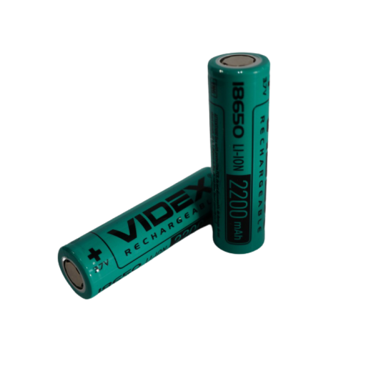Аккумулятор Videx 18650 2200 mAh Li-Ion (без защиты) 