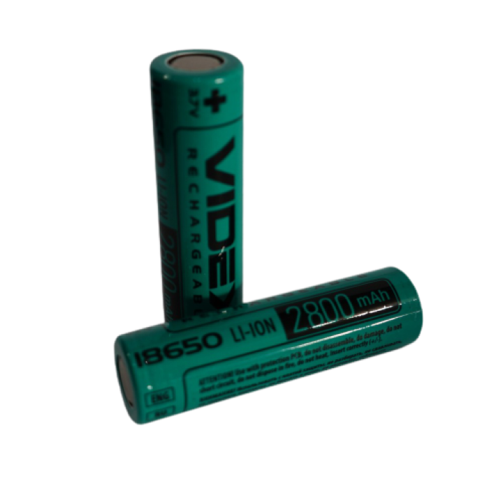 Аккумулятор Videx 18650 2800 mAh Li-Ion (без защиты) 