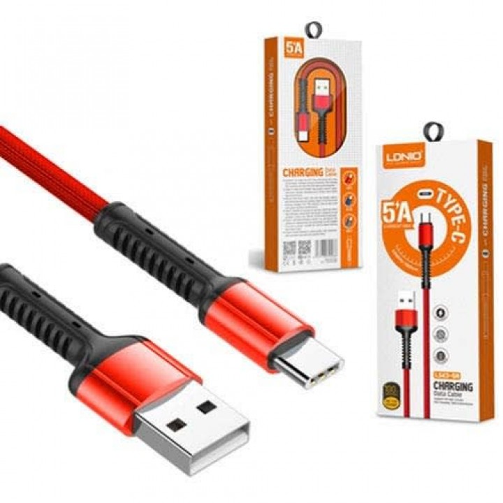 Кабель USB LS63(5A) TYPE-C