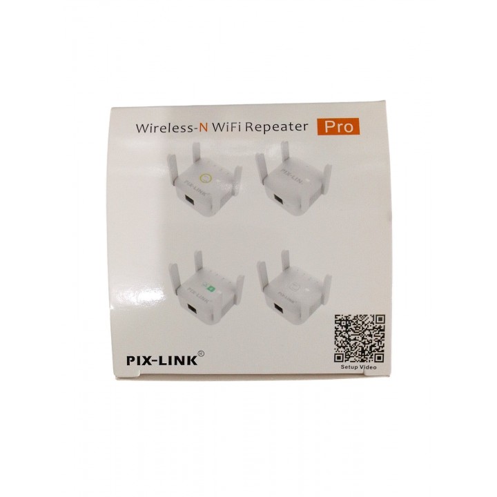 Портативный беспроводной ретранслятор Wi-Fi усилитель Pix-Link WR24T  Wi-Fi Extender Booster 