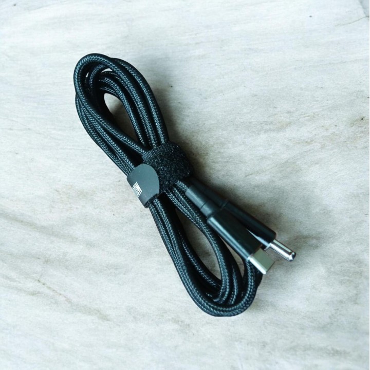 DC Кабель 100w для зарядки ноутбука от повербанка (Тригер PD) type-c to 4.5*3.0 DELL 1.8м