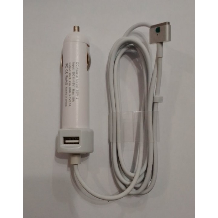 АЗУ адаптер питания для Macbook 85W  +USB 5V2A T PIN