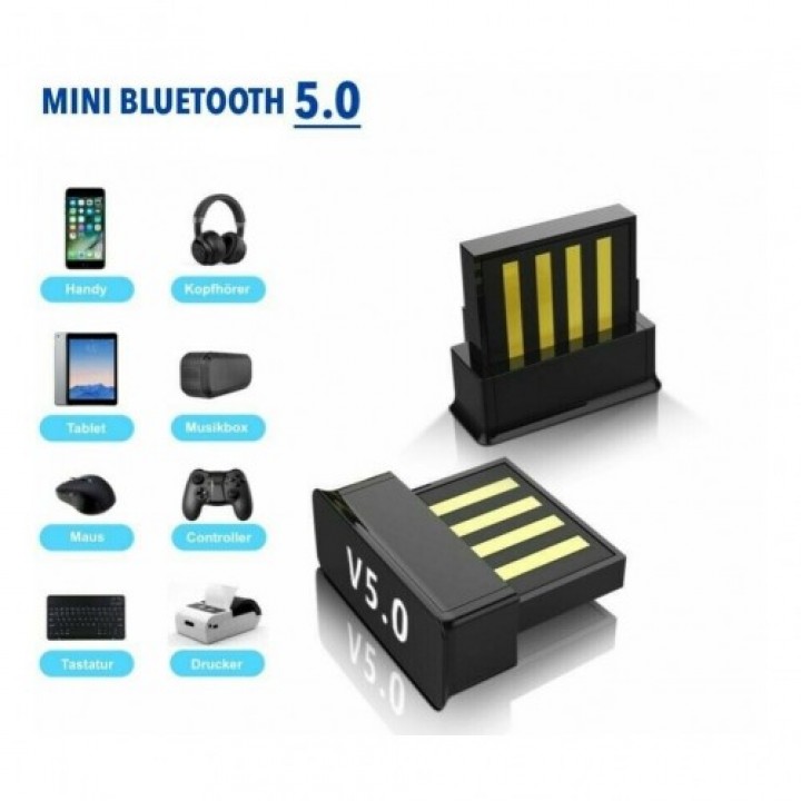 АДАПТЕР ДЛЯ ПК MINI NANO USB BLUETOOTH 5.0 DONGLE