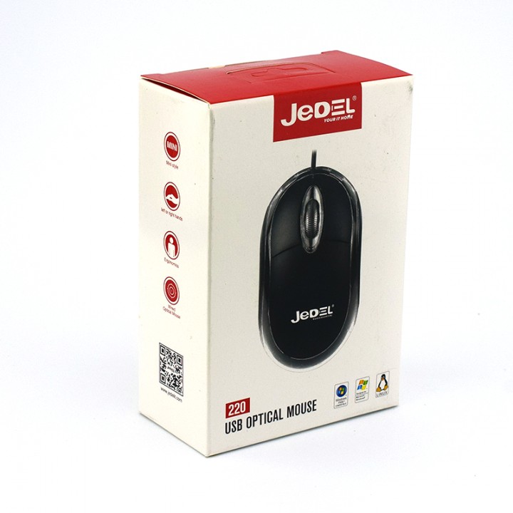 Мышь проводная JEDEL 220