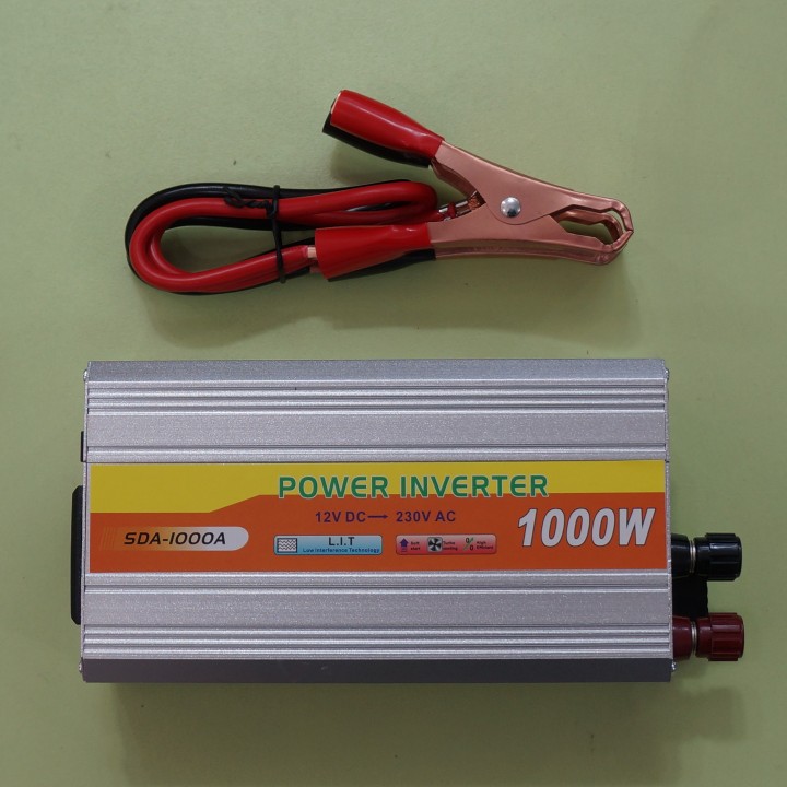 ПРЕОБРАЗОВАТЕЛЬ НАПРЯЖЕНИЯ AC/DC 1000W ОТ АККУМУЛЯТОРА 12v-220v