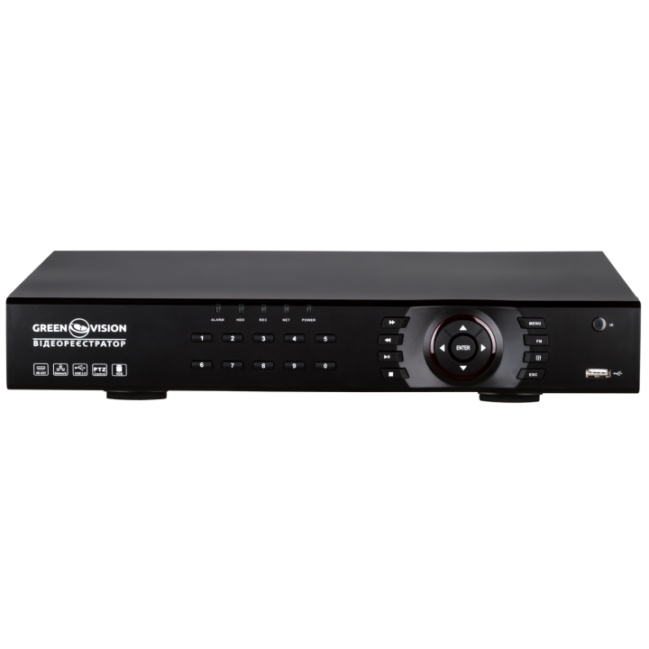 Видеорегистратор гибридный AHD Green Vision GV-X-S029\16 1080P (LP4139)