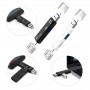 OTG переходник 3 в 1 Type-C, micro USB, картридер