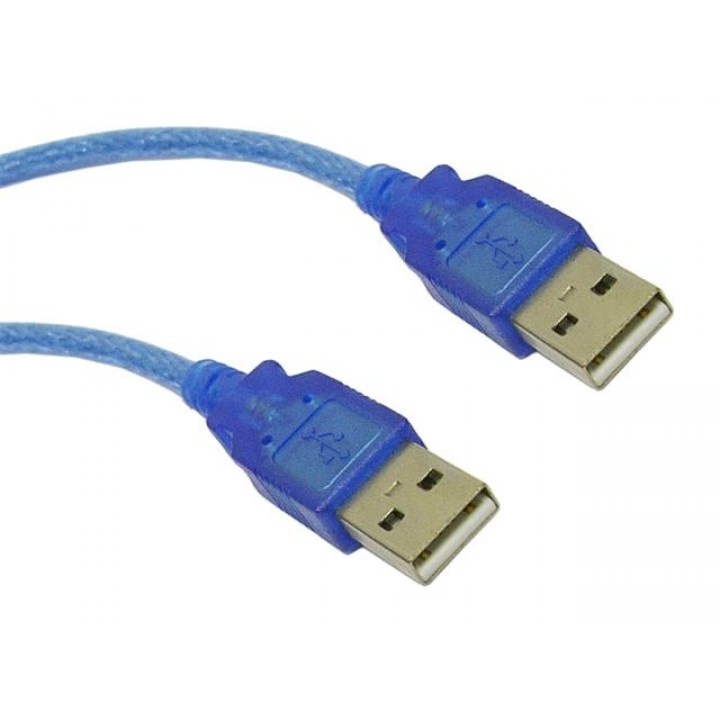 Кабель USB AM/AM 1.5м blue