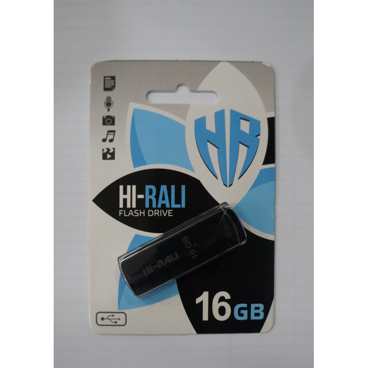 USB Флешка Hi-Rali 16GB Taga series Black