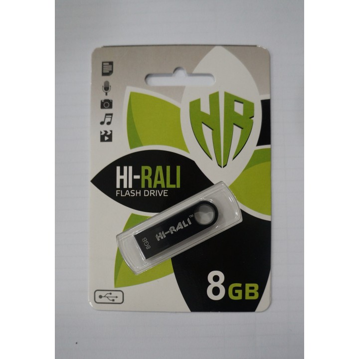 USB Флешка Hi-Rali 8GB Shuttle black