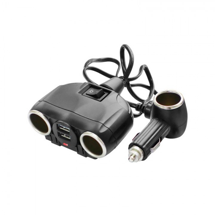 АЗУ разветвитель Olesson 1630 2USB 12V/24V