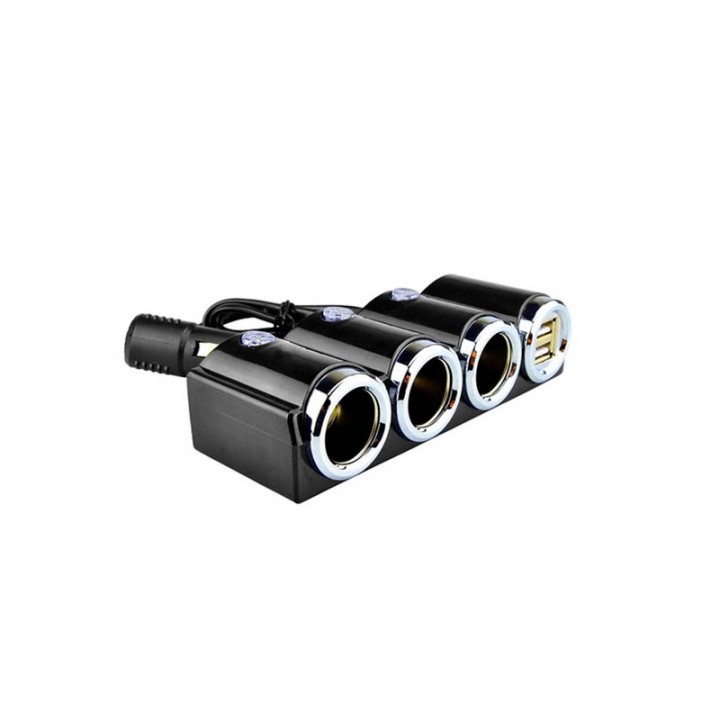 АЗУ разветвитель Olesson 1503 2USB 12V/24V