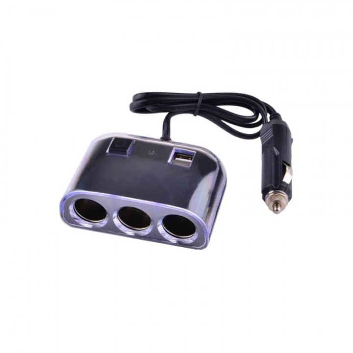 АЗУ разветвитель Olesson 1505 2USB 12V/24V