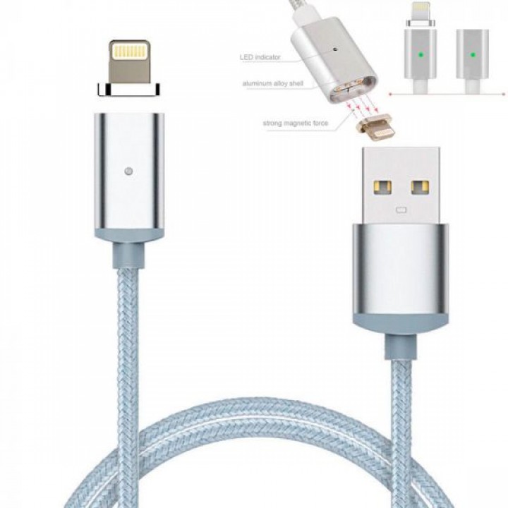  Кабель USB магнитный для Iphone (Lightning) magnetic