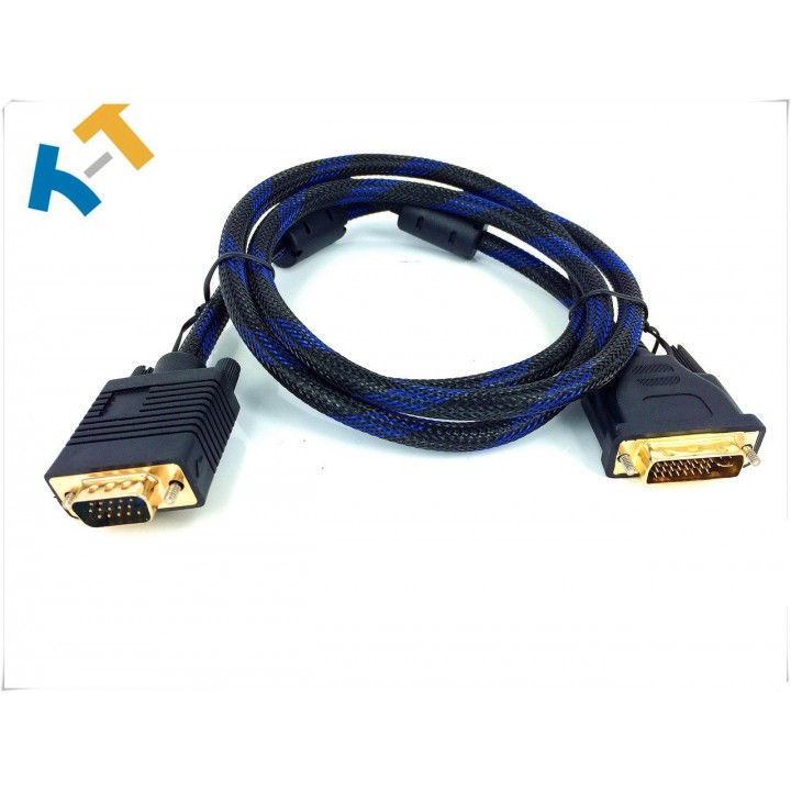Кабель VGA/DVI m/m 1.5m Y-Y TT0706 black