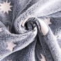 Плед-покривало Magic Blanket, що світиться в темряві (150х100см, мікрофібра, зірки) (без коробки)