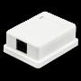 Розетка RJ45 1 порт кат. 5Е FTP Logic Power LP-212