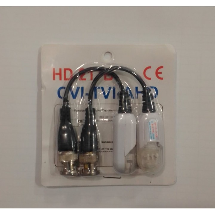 Відео балун для відеоспостереження AHD/CVI/TVI 5MP video balun/bnc B-AG, пара