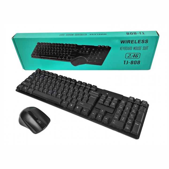 Клавіатура Бездротова Jedel TJ-808+миша