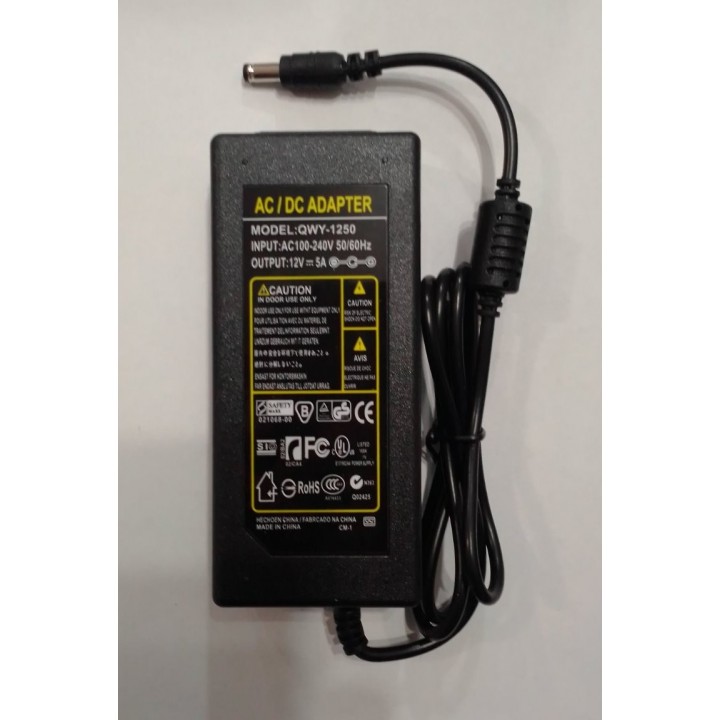 LCD Адаптер угловой 12v 5a разъем 5.5*2.5