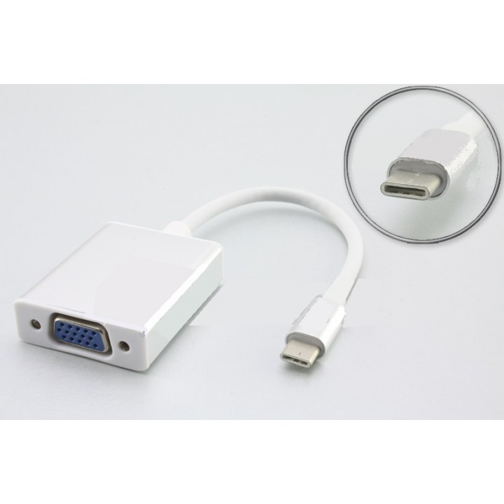 Конвертер USB Type-C to VGA Adapter