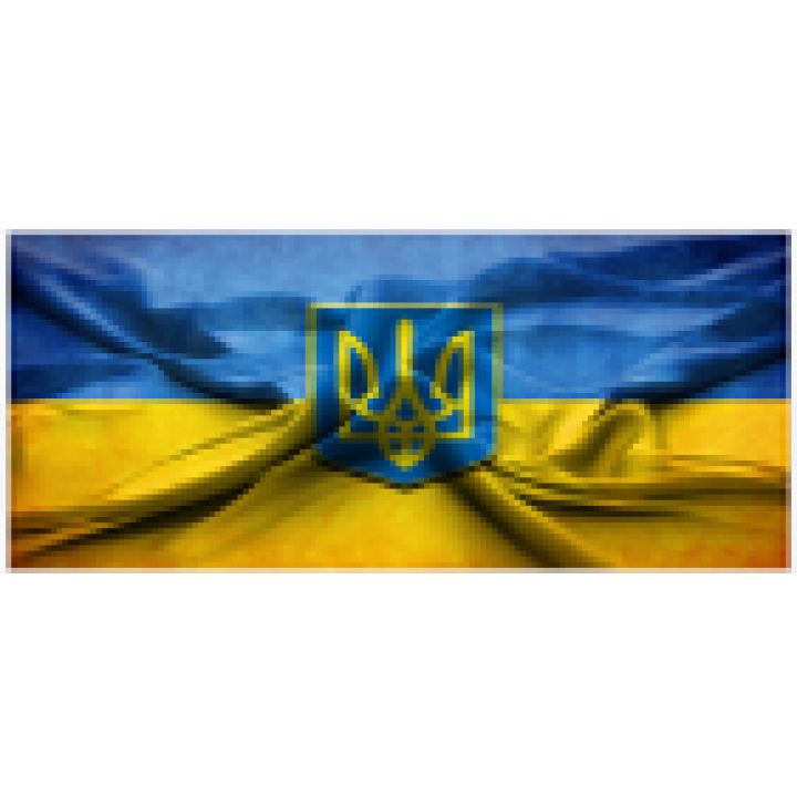 Коврик для мыши флаг Украины 70*30*3mm