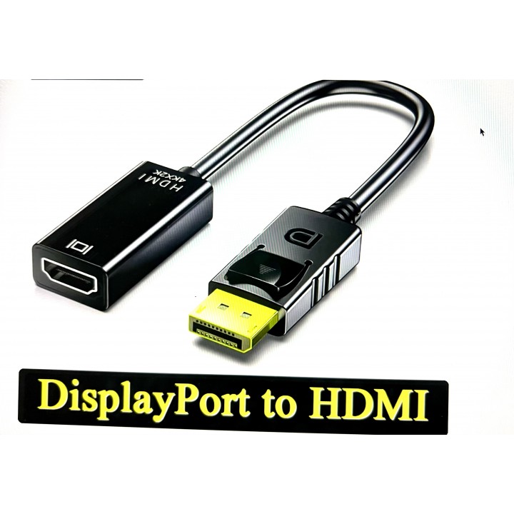 Конвертер Display Port to Hdmi 15cm DP to HD