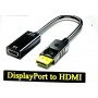 Конвертер Display Port to Hdmi 15cm DP to HD