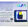 W163 Двухдиапазонный Wi-Fi адаптер AUFA 600Mbps 2.4/5GHz Black 
