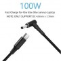 DC Кабель 100w для зарядки ноутбука от повербанка (Тригер PD) type-c to  4.0*1.7.  1.8м 45 Вт, 65 Вт, 90 Вт, 100 Вт