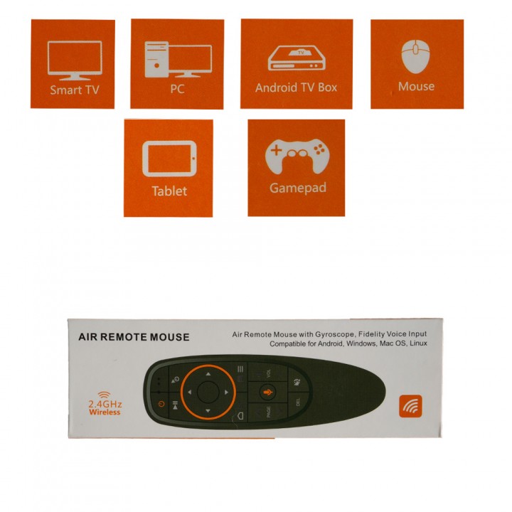 Пульт дистанционного управления для Smart TV, Mouse JP-17